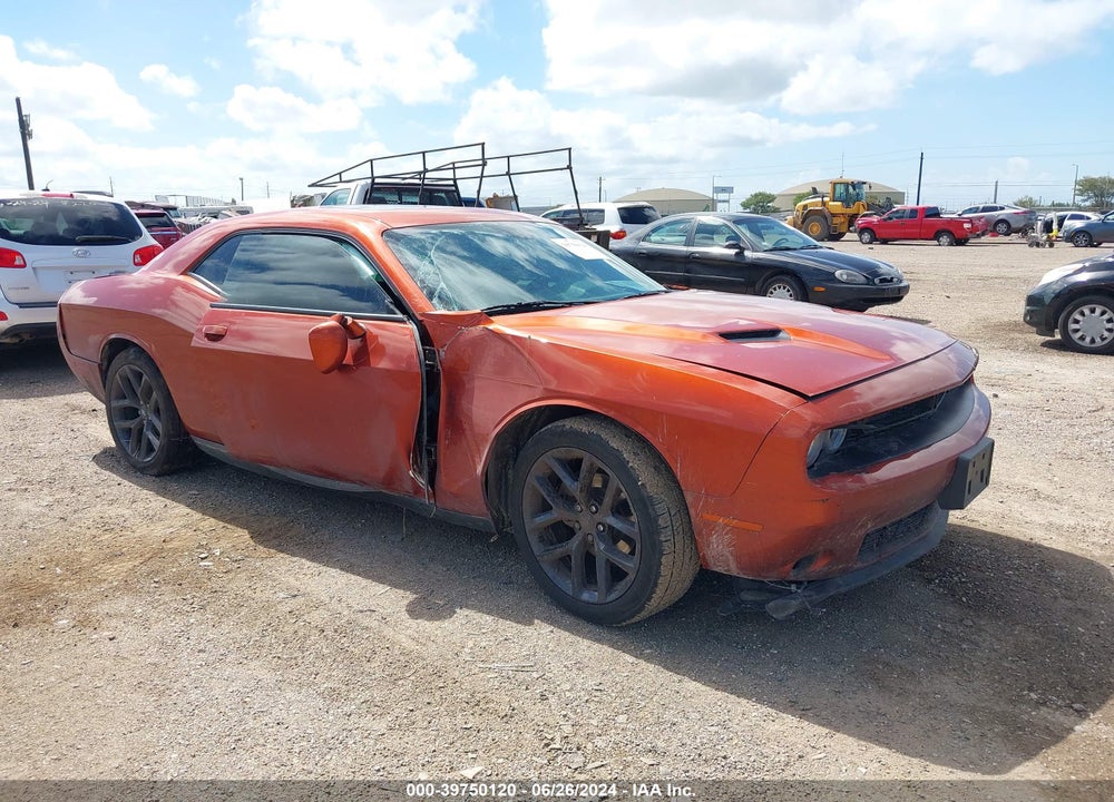 2021 DODGE CHALLENGER SXT VIN: 2C3CDZAG8MH571243