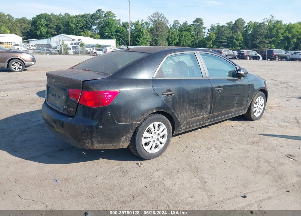 2010 KIA FORTE EX VIN: KNAFU4A21A5836472