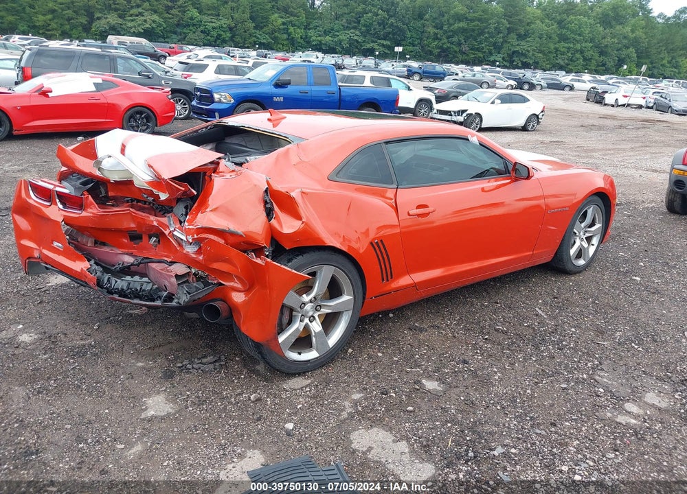 2012 CHEVROLET CAMARO 2SS VIN: 2G1FK1EJ5C9165587