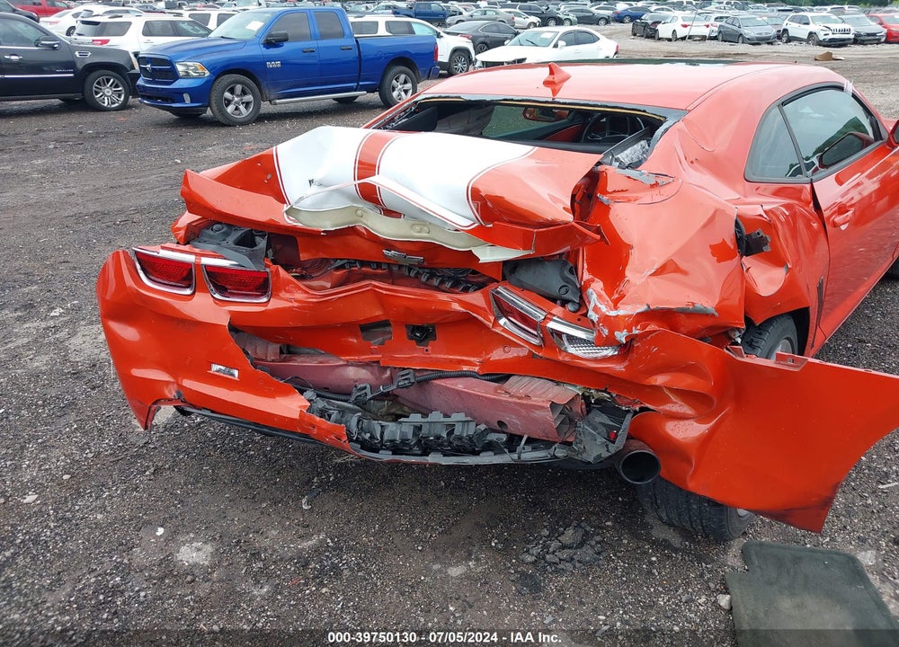 2012 CHEVROLET CAMARO 2SS VIN: 2G1FK1EJ5C9165587