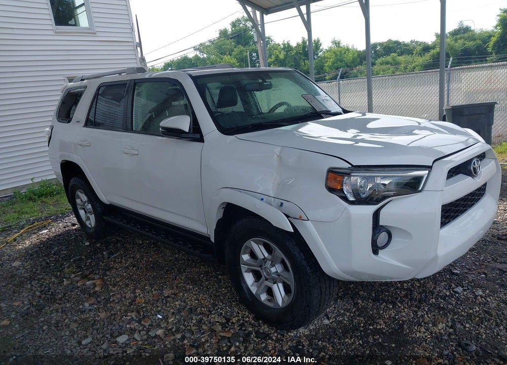 2018 TOYOTA 4RUNNER SR5 PREMIUM VIN: JTEBU5JR2J5543633