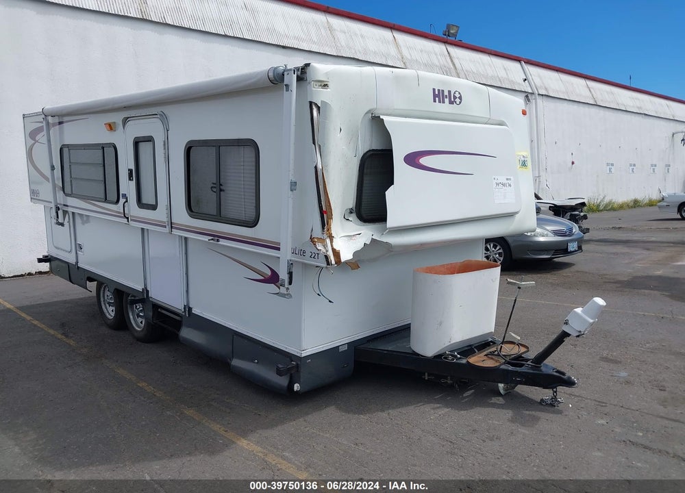 2007 HI LO TOW LITE VIN: 1H0T2TK217A057027