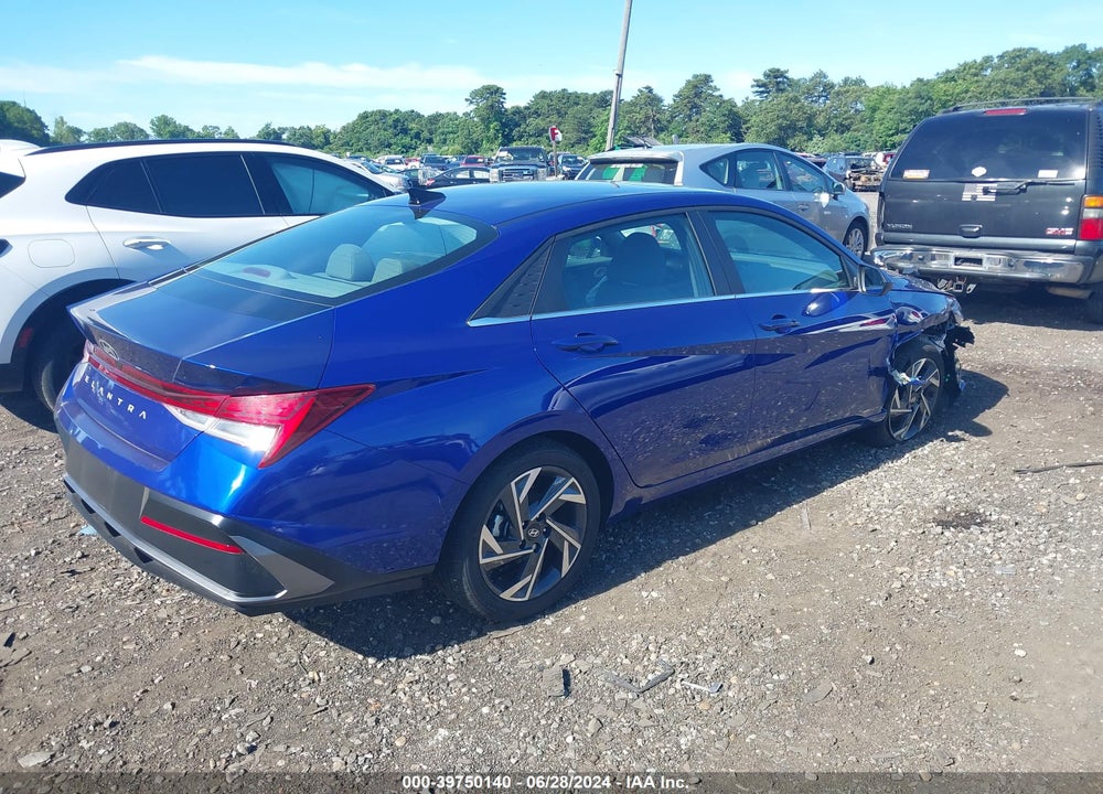 2024 HYUNDAI ELANTRA SEL VIN: KMHLS4DG4RU699785