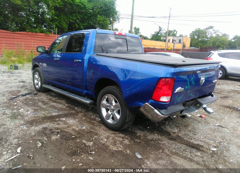 2016 RAM 1500 BIG HORN VIN: 1C6RR7LT9GS331127