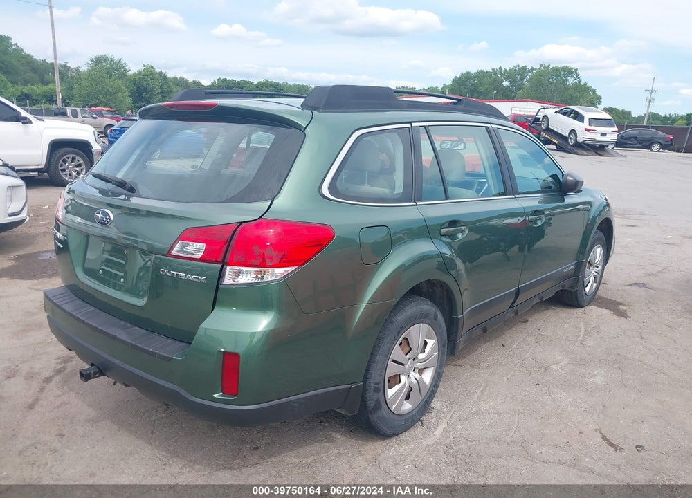 2014 SUBARU OUTBACK 2.5I VIN: 4S4BRCAC6E1324494