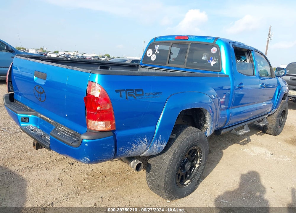 2006 TOYOTA TACOMA PRERUNNER V6 VIN: 5TEKU72N36Z202998