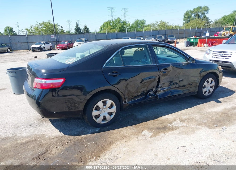 2007 TOYOTA CAMRY LE VIN: 4T1BE46K27U618834