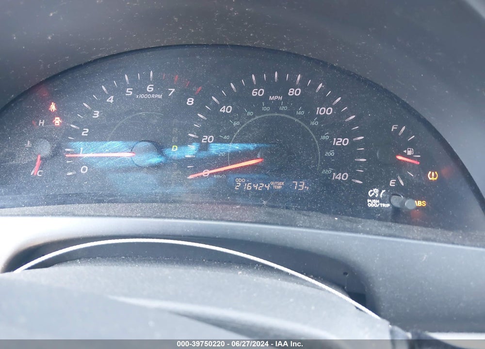 2007 TOYOTA CAMRY LE VIN: 4T1BE46K27U618834