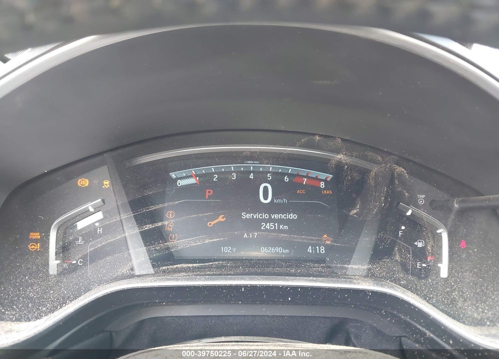 2018 HONDA CR-V EX-L/EX-L NAVI VIN: 2HKRW1H85JH506563