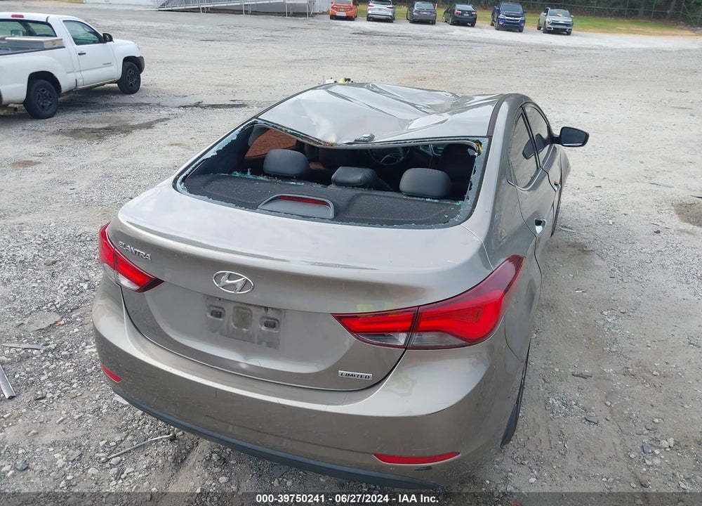 2015 HYUNDAI ELANTRA LIMITED VIN: 5NPDH4AE6FH623114