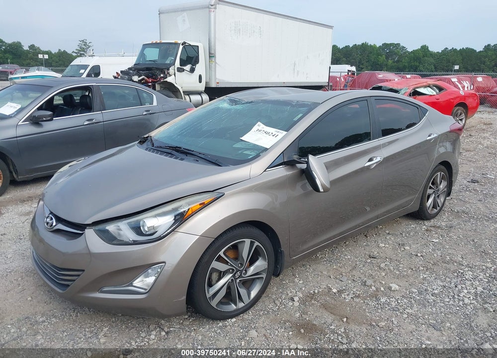 2015 HYUNDAI ELANTRA LIMITED VIN: 5NPDH4AE6FH623114
