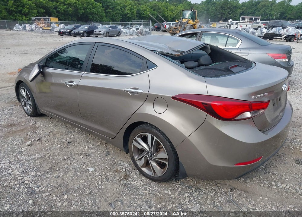 2015 HYUNDAI ELANTRA LIMITED VIN: 5NPDH4AE6FH623114