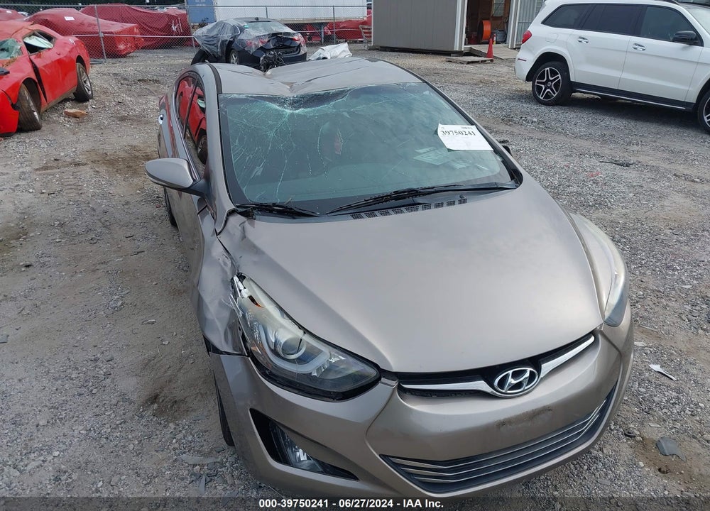 2015 HYUNDAI ELANTRA LIMITED VIN: 5NPDH4AE6FH623114