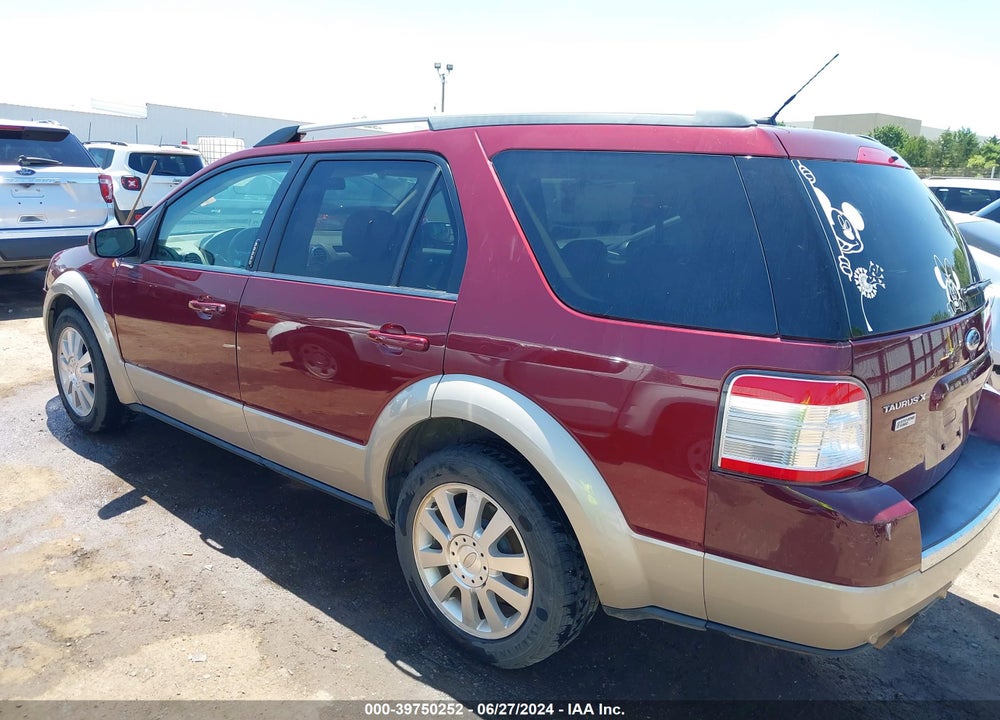 2008 FORD TAURUS X EDDIE BAUER VIN: 1FMDK07W58GA25898
