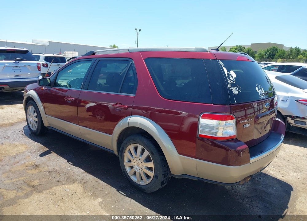 2008 FORD TAURUS X EDDIE BAUER VIN: 1FMDK07W58GA25898