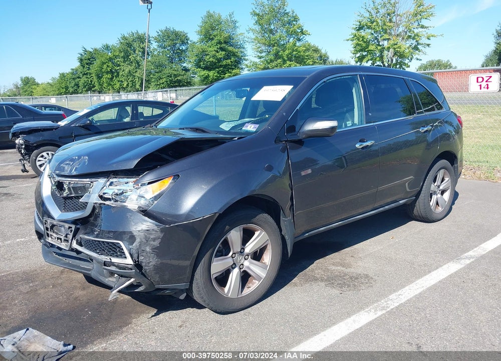 2013 ACURA MDX TECHNOLOGY PACKAGE VIN: 2HNYD2H42DH524305