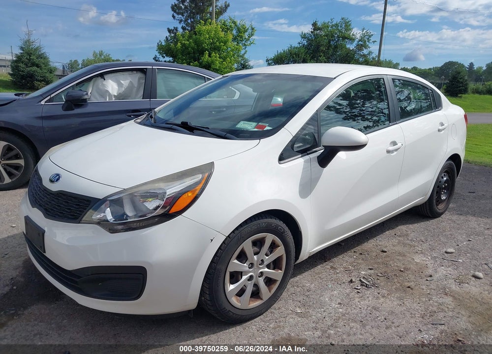 2014 KIA RIO VIN: KNADM4A35E6372344