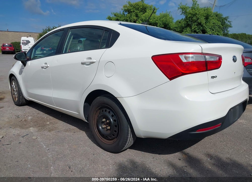 2014 KIA RIO VIN: KNADM4A35E6372344