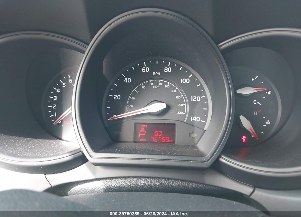2014 KIA RIO VIN: KNADM4A35E6372344