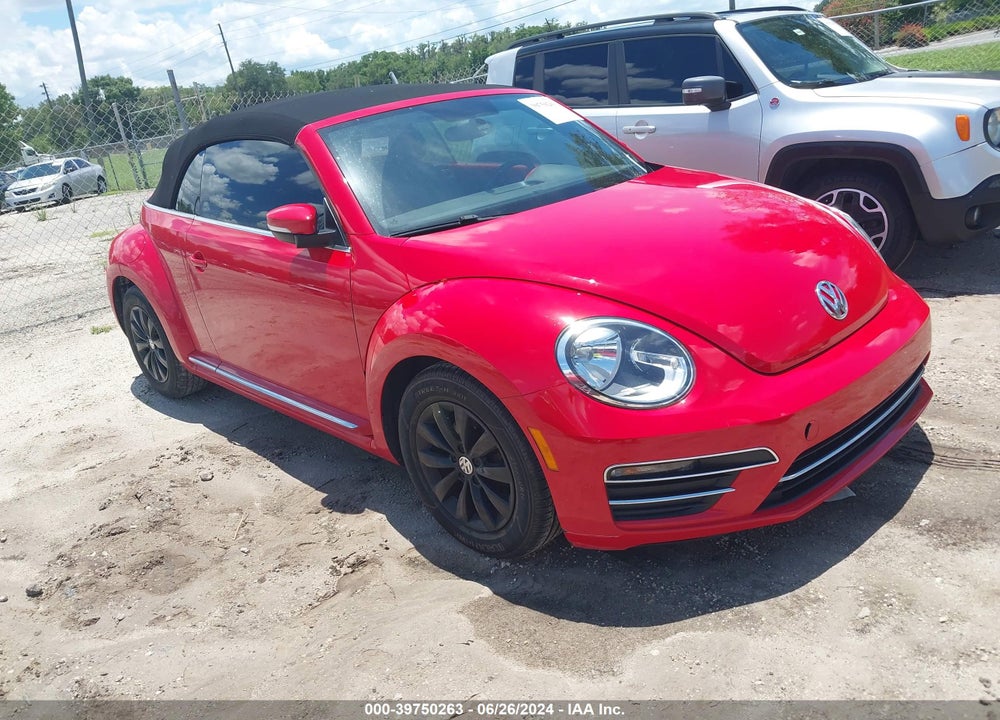 2018 VOLKSWAGEN BEETLE VIN: 3VW5DAAT5JM517654
