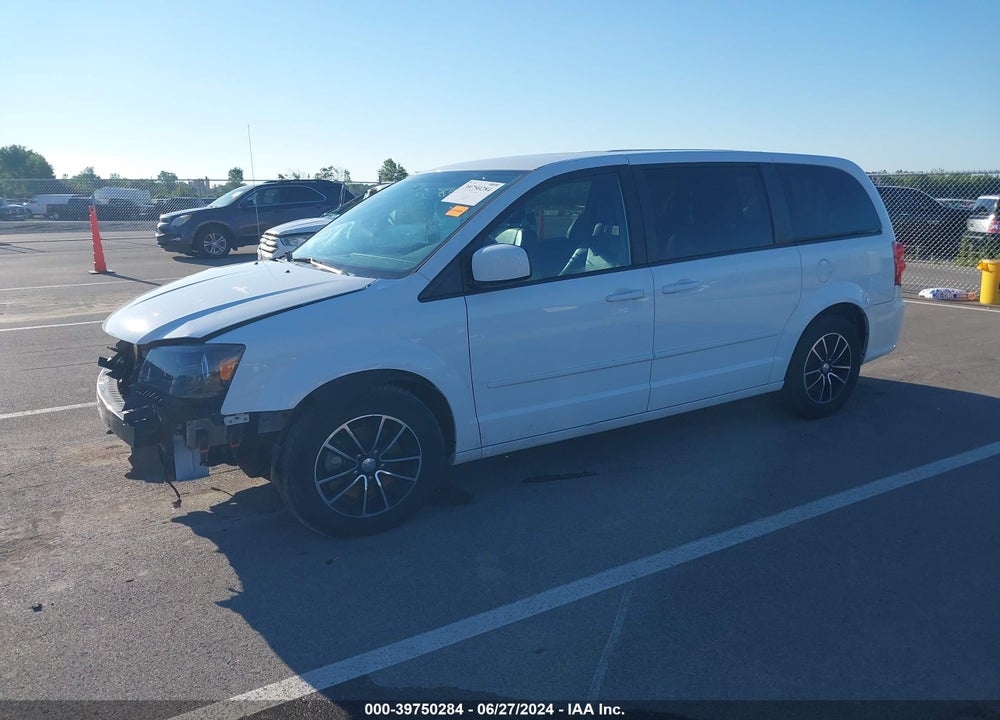 2017 DODGE GRAND CARAVAN SXT VIN: 2C4RDGCG3HR726384