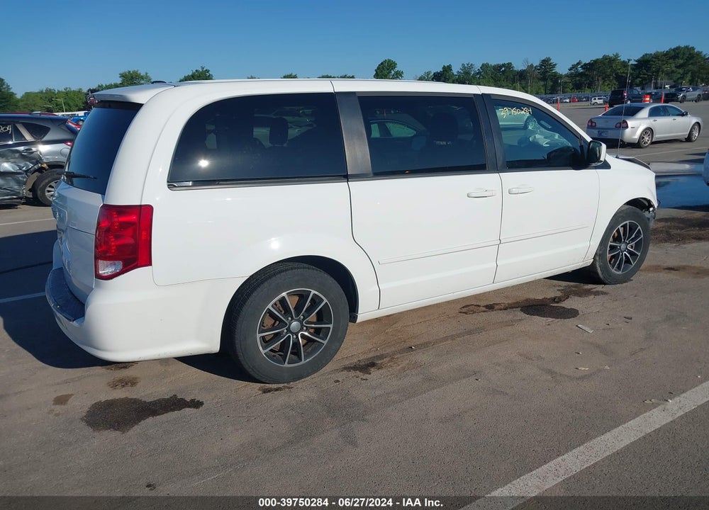 2017 DODGE GRAND CARAVAN SXT VIN: 2C4RDGCG3HR726384