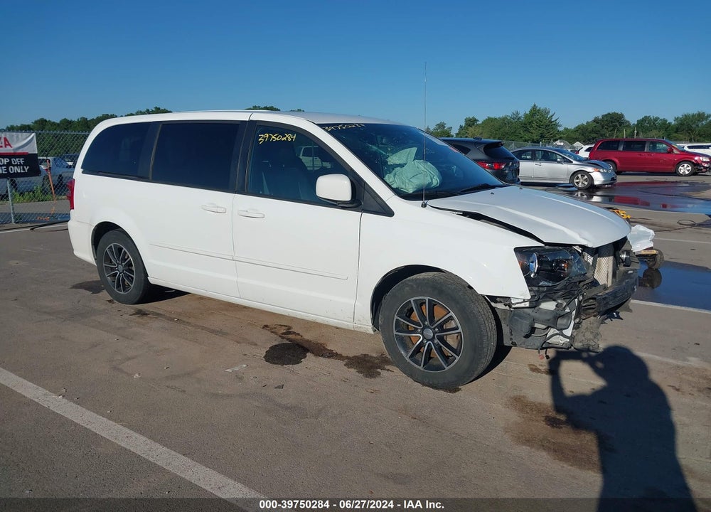 2017 DODGE GRAND CARAVAN SXT VIN: 2C4RDGCG3HR726384