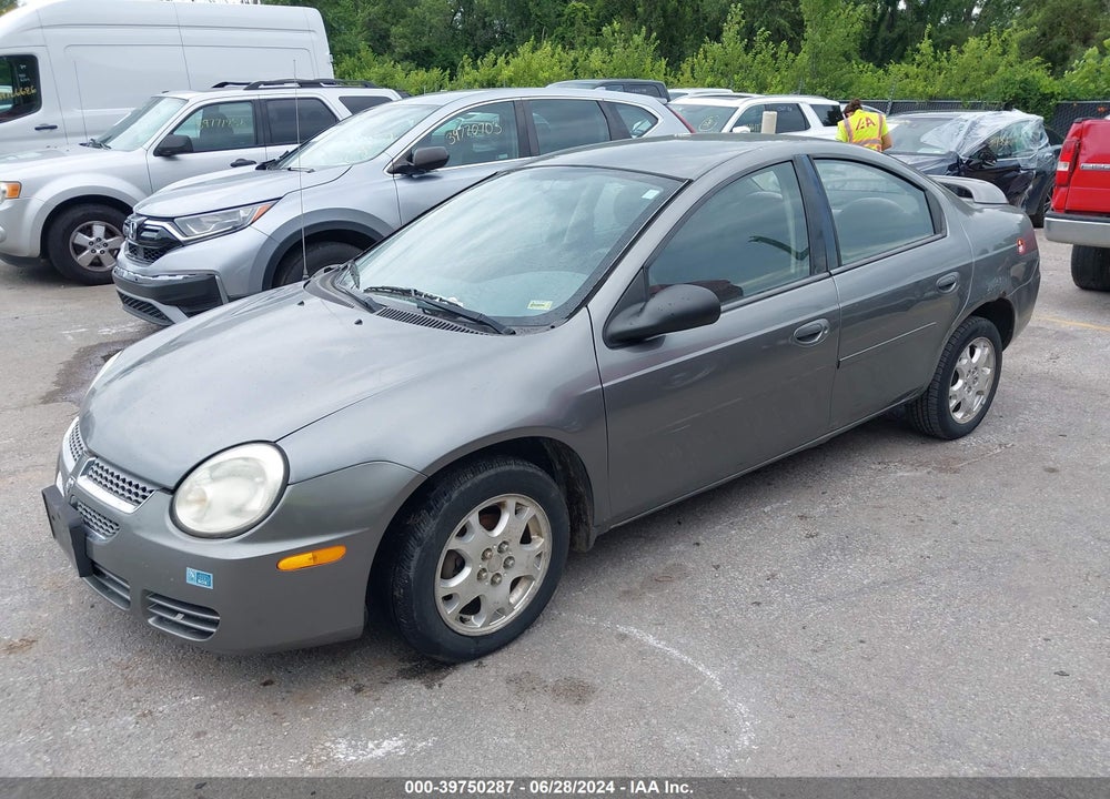 2005 DODGE NEON SXT VIN: 1B3ES56C65D283374