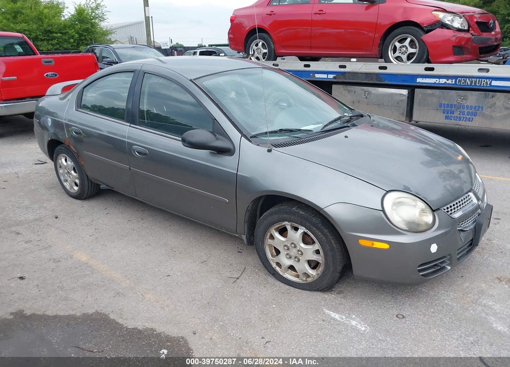 2005 DODGE NEON SXT VIN: 1B3ES56C65D283374