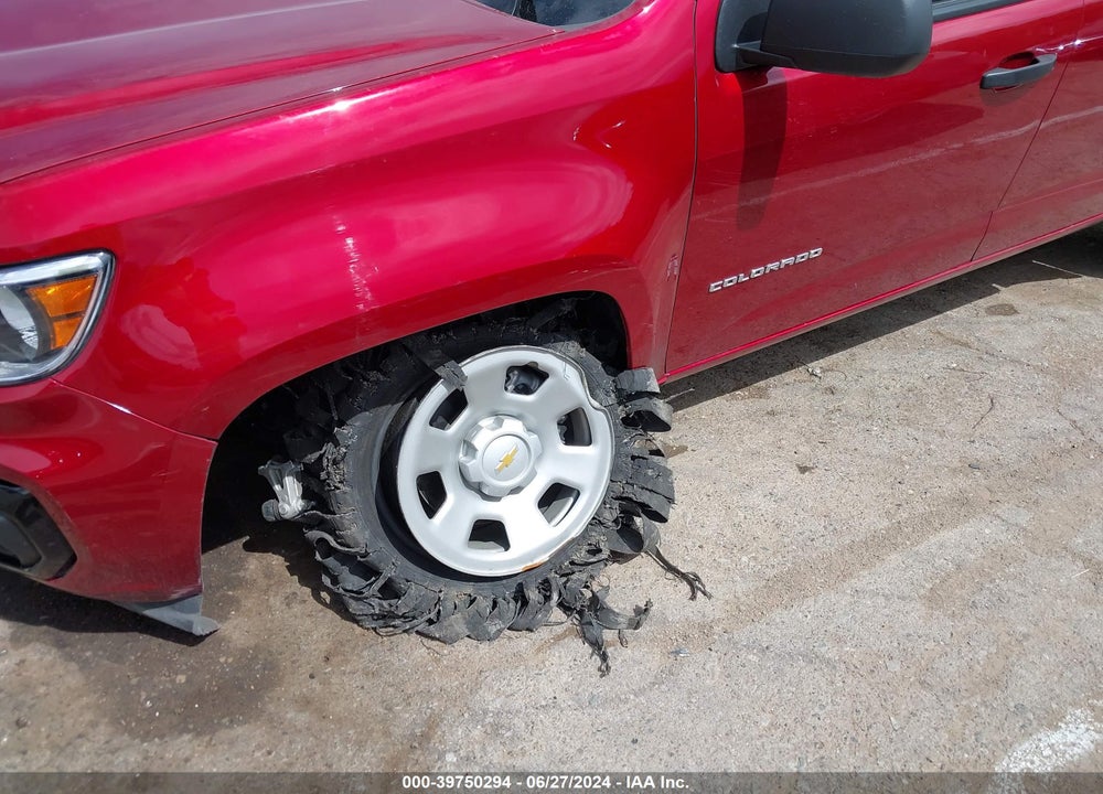 2021 CHEVROLET COLORADO 2WD SHORT BOX WT VIN: 1GCGSBEA8M1115046