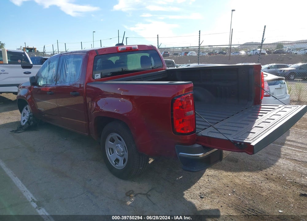 2021 CHEVROLET COLORADO 2WD SHORT BOX WT VIN: 1GCGSBEA8M1115046