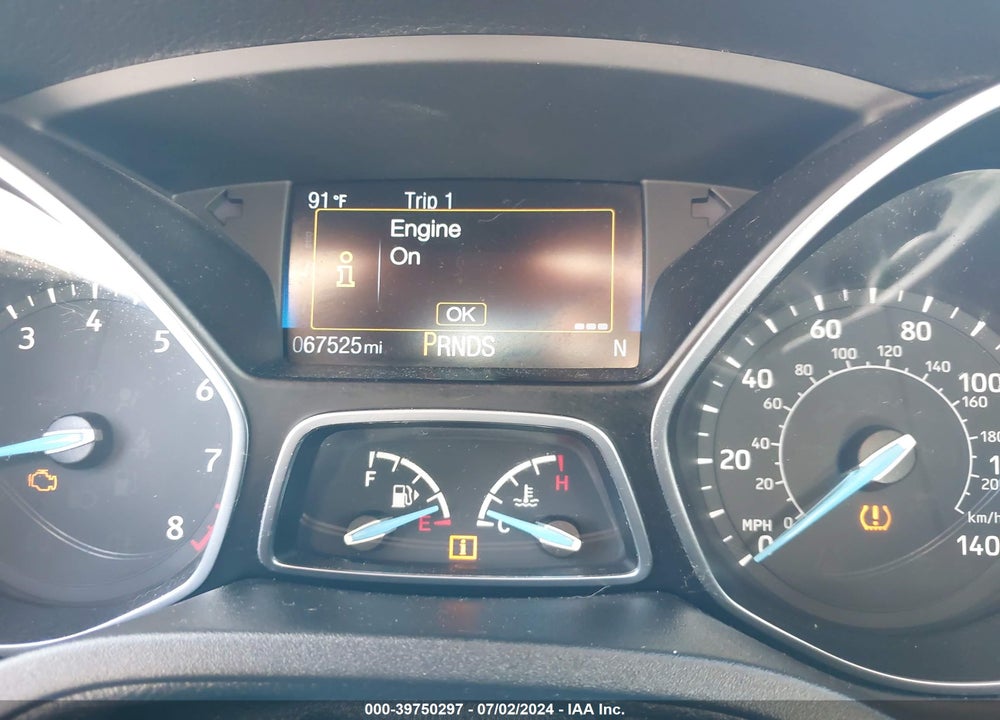 2017 FORD FOCUS TITANIUM VIN: 1FADP3N23HL319031