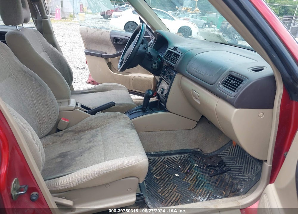 2001 SUBARU FORESTER L VIN: JF1SF63551H761052