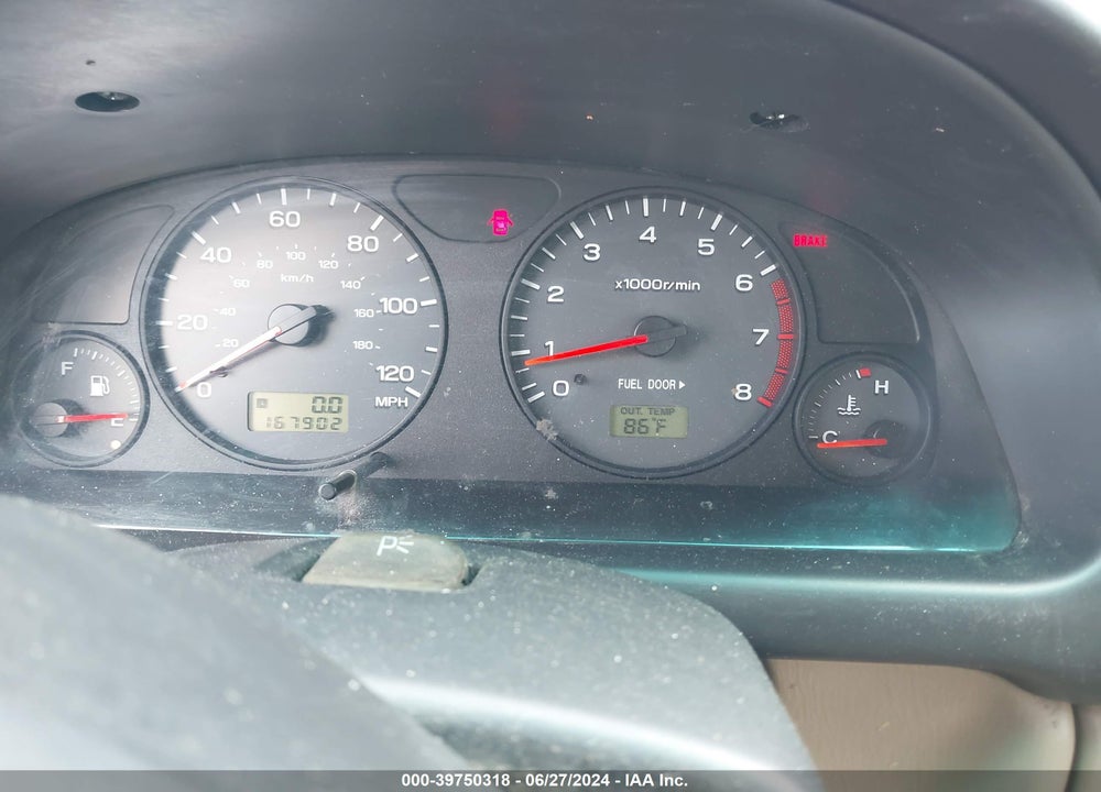 2001 SUBARU FORESTER L VIN: JF1SF63551H761052