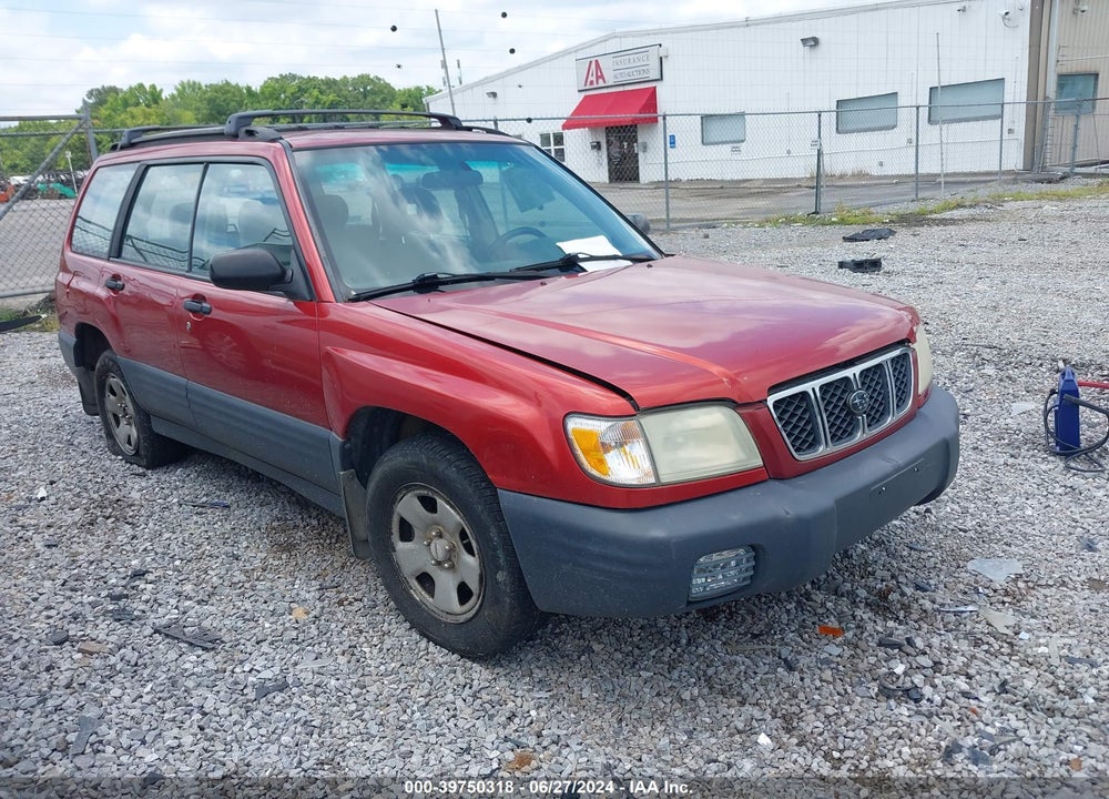 2001 SUBARU FORESTER L VIN: JF1SF63551H761052