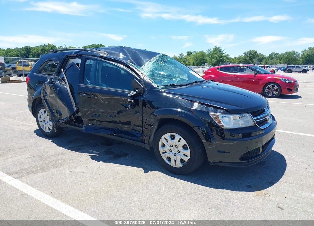 2017 DODGE JOURNEY SE VIN: 3C4PDCAB9HT707911