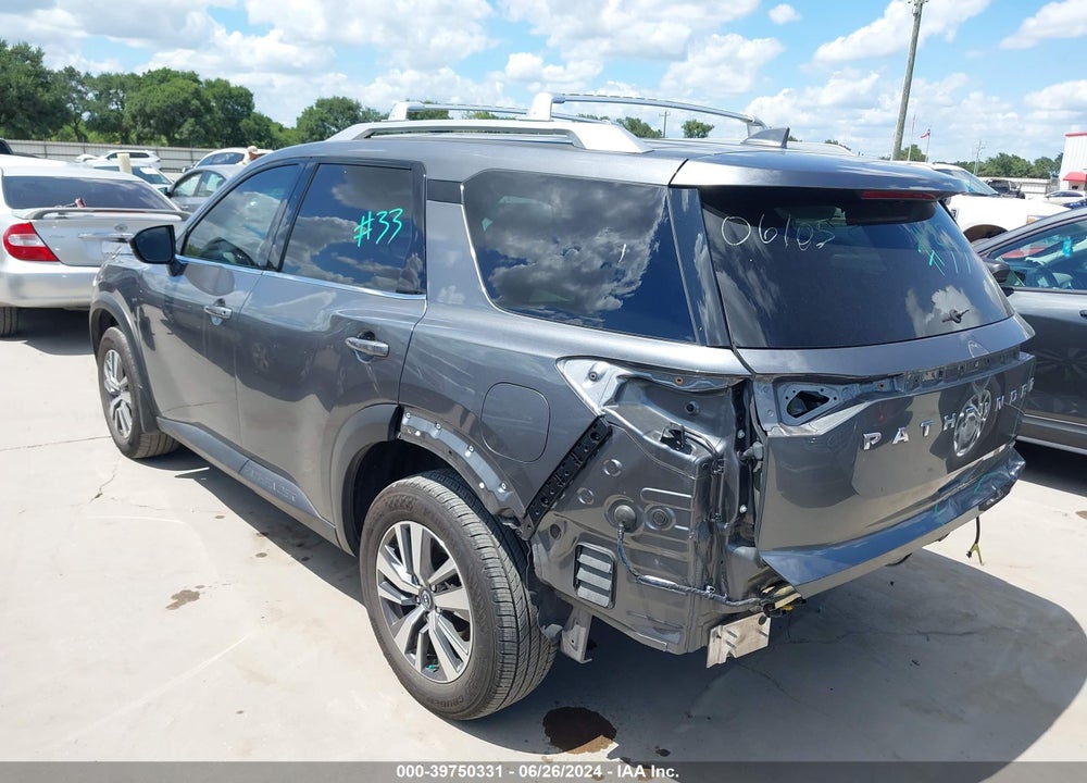 2023 NISSAN PATHFINDER SL FWD VIN: 5N1DR3CA6PC213536