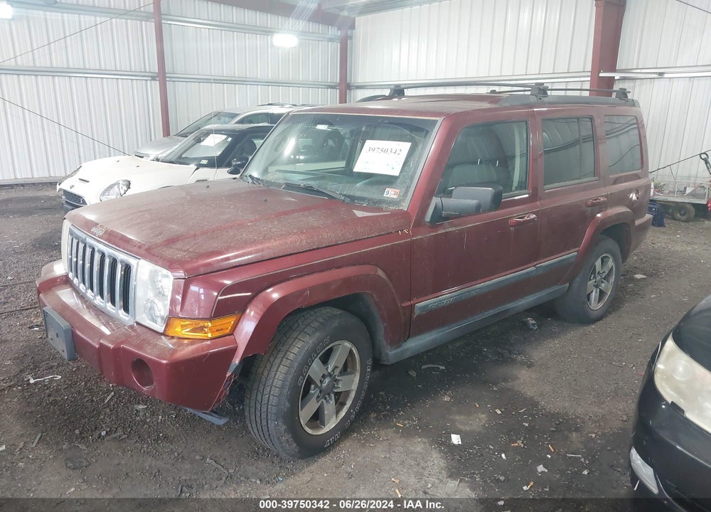 2007 JEEP COMMANDER SPORT VIN: 1J8HG48K47C598588