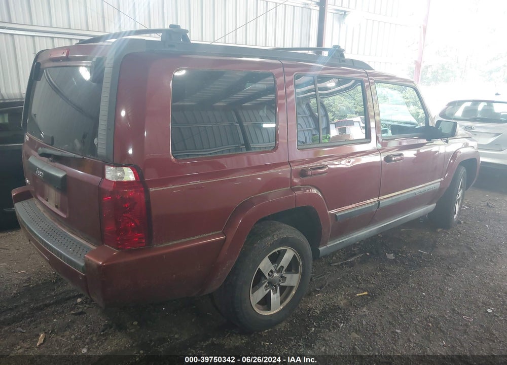 2007 JEEP COMMANDER SPORT VIN: 1J8HG48K47C598588
