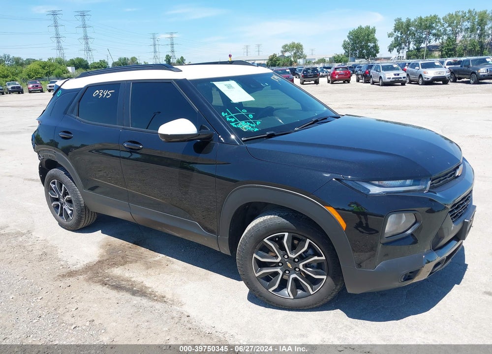2022 CHEVROLET TRAILBLAZER FWD ACTIV VIN: KL79MVSL1NB031010