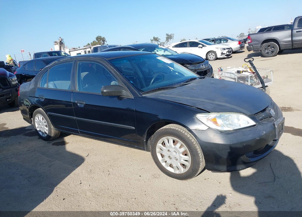 2005 HONDA CIVIC VP VIN: 1HGES16375L010605
