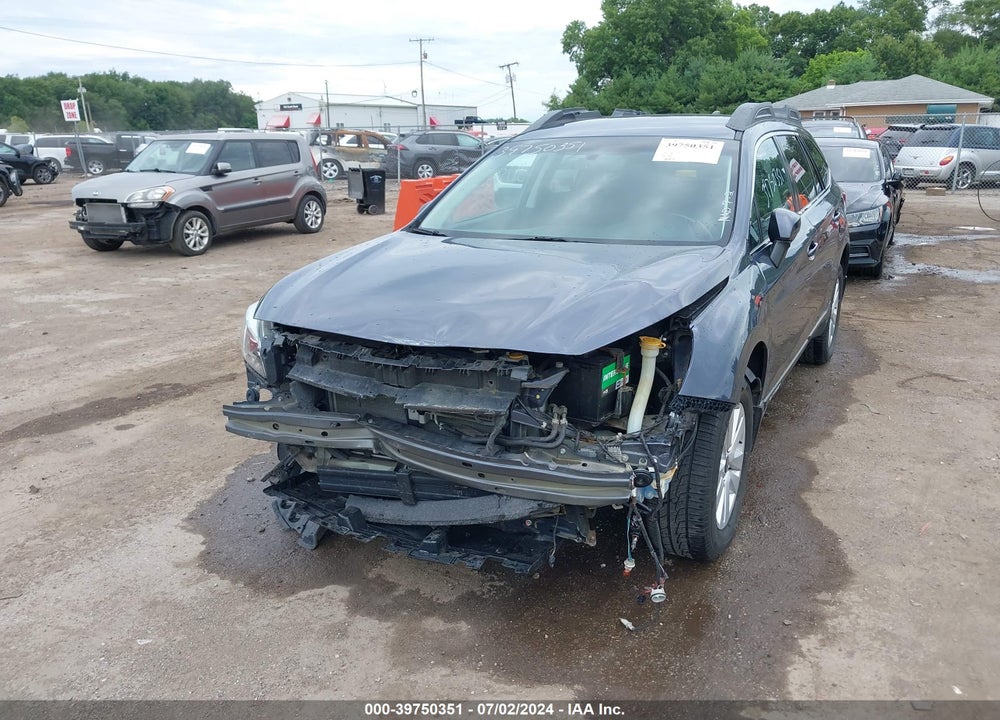 2017 SUBARU OUTBACK 2.5I PREMIUM VIN: 4S4BSACC6H3290443