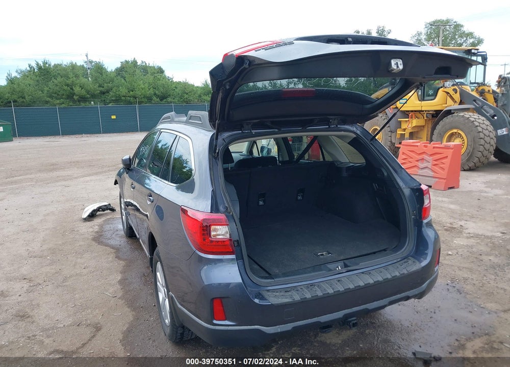 2017 SUBARU OUTBACK 2.5I PREMIUM VIN: 4S4BSACC6H3290443