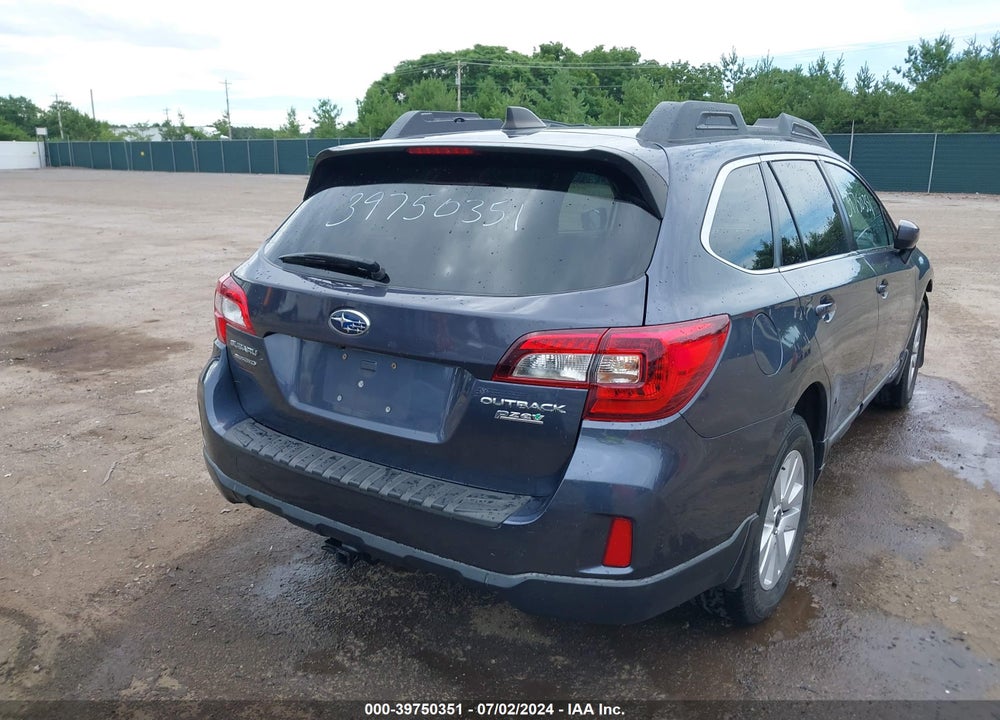 2017 SUBARU OUTBACK 2.5I PREMIUM VIN: 4S4BSACC6H3290443