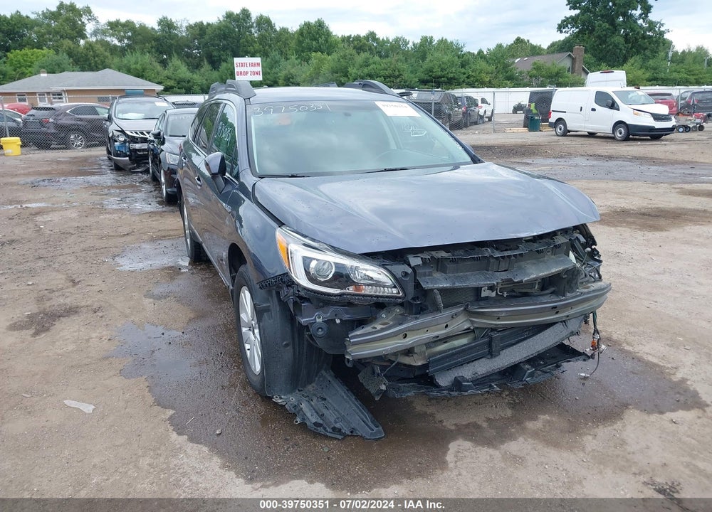 2017 SUBARU OUTBACK 2.5I PREMIUM VIN: 4S4BSACC6H3290443