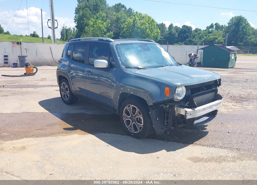 2018 JEEP RENEGADE LIMITED FWD VIN: ZACCJADB4JPH23129