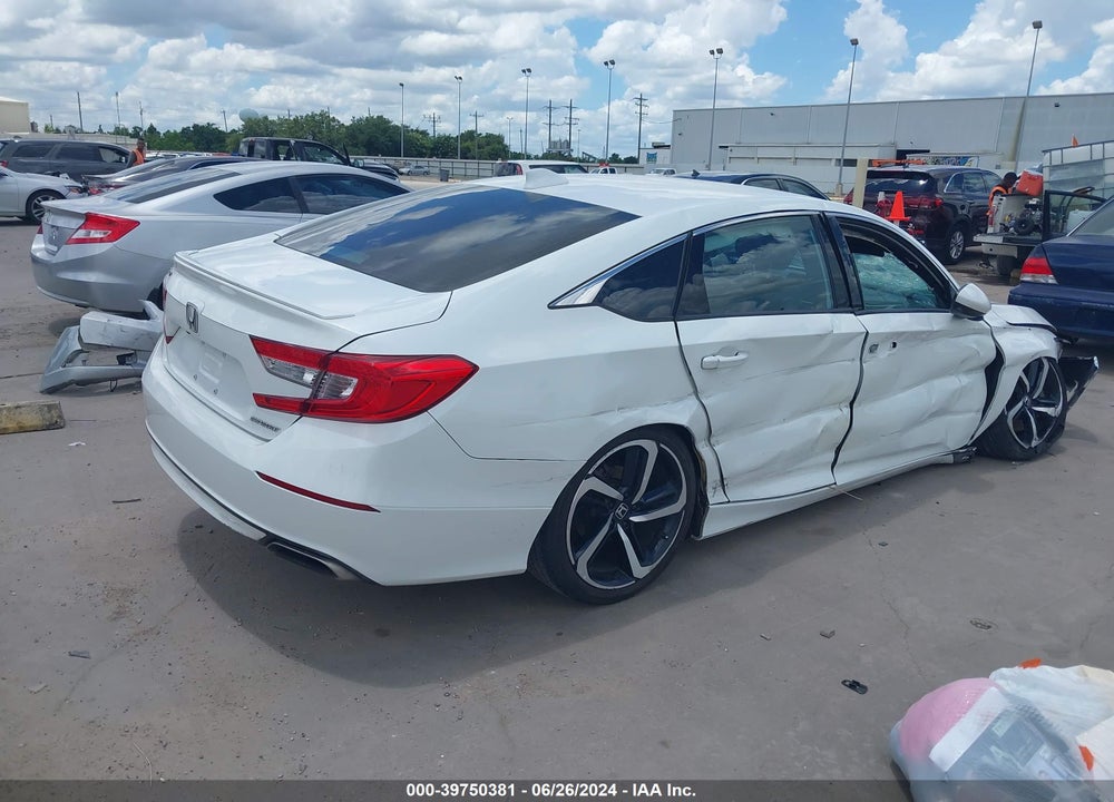 2020 HONDA ACCORD SPORT VIN: 1HGCV1F37LA076739