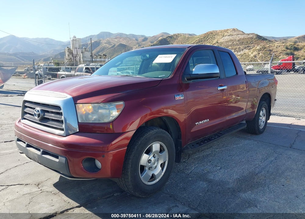2007 TOYOTA TUNDRA LIMITED 5.7L V8 VIN: 5TFBV58127X025925