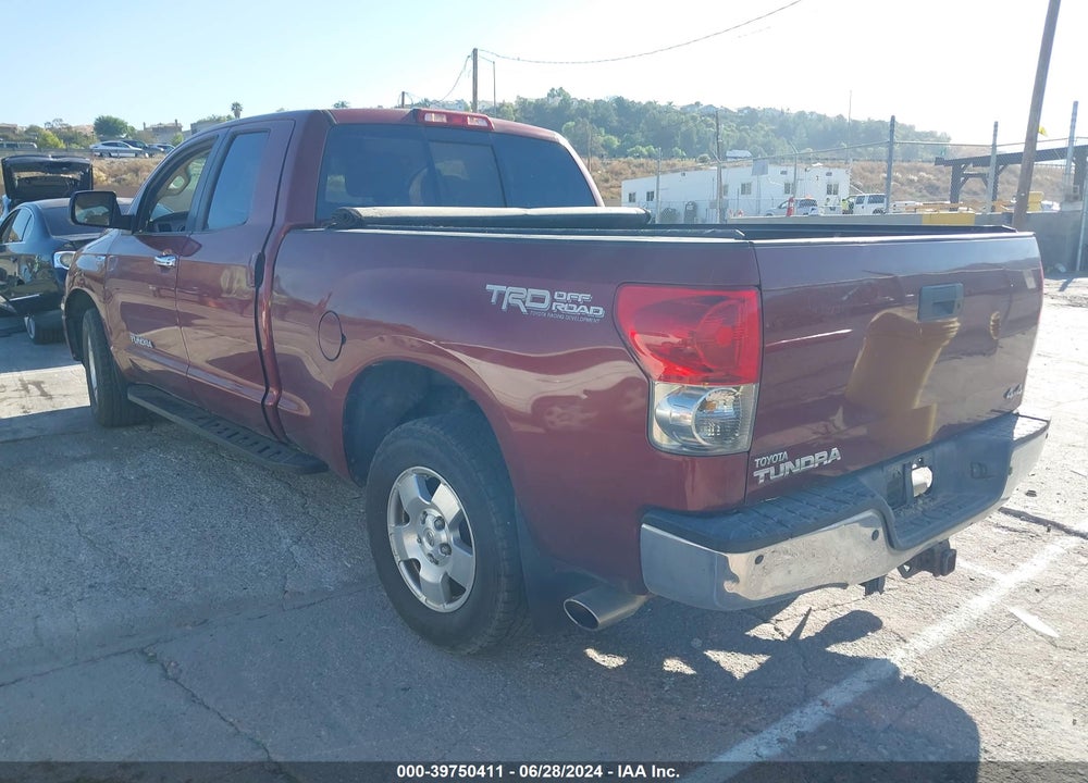 2007 TOYOTA TUNDRA LIMITED 5.7L V8 VIN: 5TFBV58127X025925