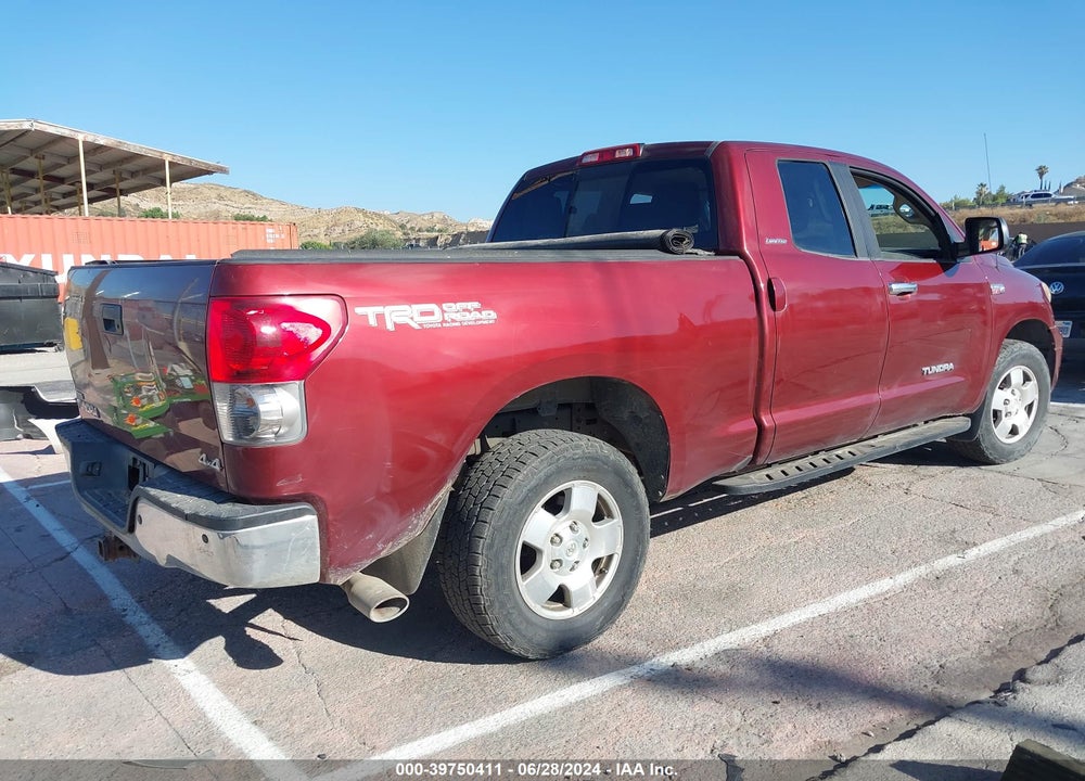 2007 TOYOTA TUNDRA LIMITED 5.7L V8 VIN: 5TFBV58127X025925